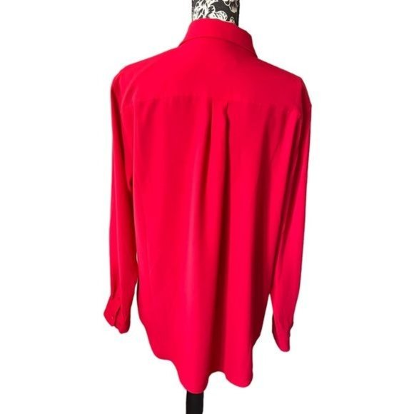 Equipment Red Blouse - Picture 3 of 7